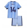 Tottenham Hotspur Archie Gray #14 Bortedraktsett Barn 2024-25 Kortermet (+ korte bukser)